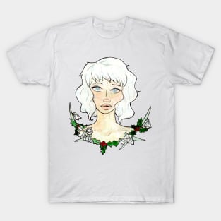 Seasonal flower girls- Winter T-Shirt